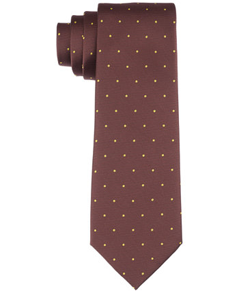 Men's Brown Dot Tie Tayion Collection