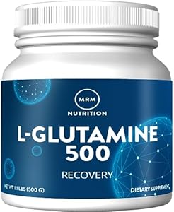 MRM Nutrition L-Glutamine | 5000mg | Recovery | Amino Acid | Muscle Support | Immune + Gut Health | Fermented | 65 Servings MRM