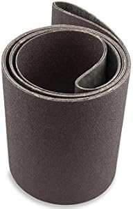 Red Label Abrasives 6 X 80 Inch 80 Grit Aluminum Oxide Premium Quality Metal Sanding Belts, 2 Pack Red Label Abrasives