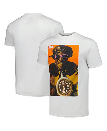Мужская белая футболка с рисунком "50 лет хип-хопа" Philcos