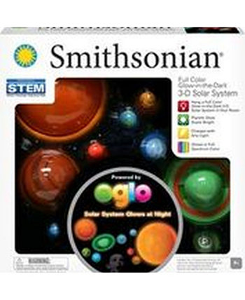 Смитсоновская трехмерная висящая / светящаяся солнечная система NSI