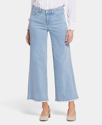 Женские джинсы Teresa с широкими потертостями по щиколотку NYDJ