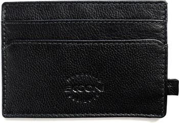 Кожаный бумажник для удостоверения личности выходного дня BOCONI