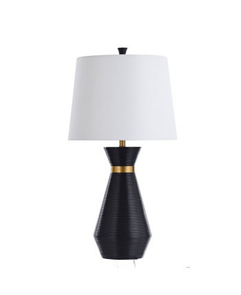 Элегантная настольная лампа Logan в форме груши StyleCraft Home Collection