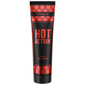 Onyx Hot Action Tingle Tanning Lotion – Tingle Intensifier with Bronzing Effect & Accelerator for Experienced Tanners Onyx