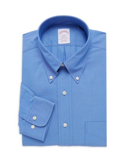 Хлопковая классическая рубашка Madison-Fit Brooks Brothers