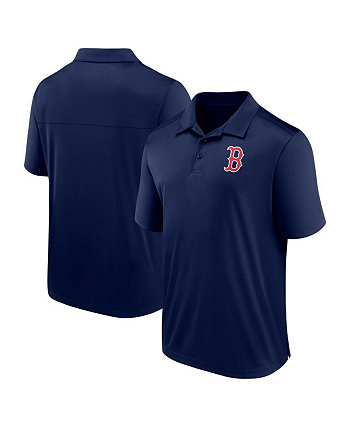 Men's Navy Boston Red Sox Logo Polo Shirt Fanatics