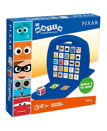 Match the Crazy Cube Game Set, Pixar Movie Characters, 41 Pieces Top Trumps