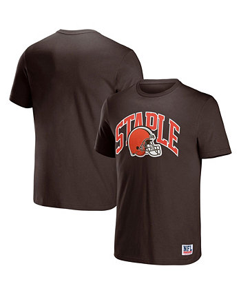 Мужская футболка с коротким рукавом и логотипом NFL X Staple Cleveland Browns Lockup NFL