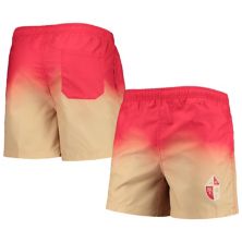 Мужские шорты для плавания FOCO Scarlet San Francisco 49ers Retro Dip-Dye Unbranded