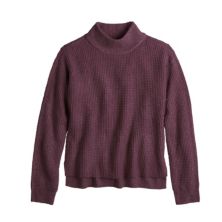 Пуловер прямого кроя с вафельным вырезом SO® для девочек 4-20 SO® в цвете Regular и Plus SO
