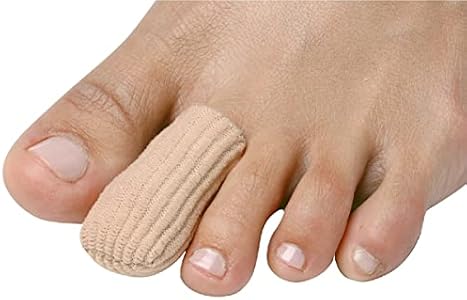 NatraCure Gel (Гель) Toe & Finger Caps/Protectors for Blisters, Calluses, Corns, Ingrown Nails - 6 Pack NatraCure