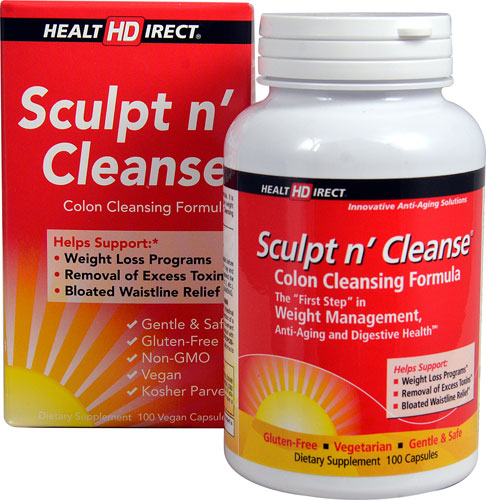 Health Direct Sculpt n' Cleanse® -- 100 веганских капсул Health Direct