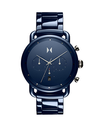 Мужские часы Blacktop с хронографом, синие, 47 мм MVMT