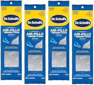  Стельки Dr. Scholl's Double Air-Pillo 1 Пара, Упаковка из 4 Dr. Scholl's