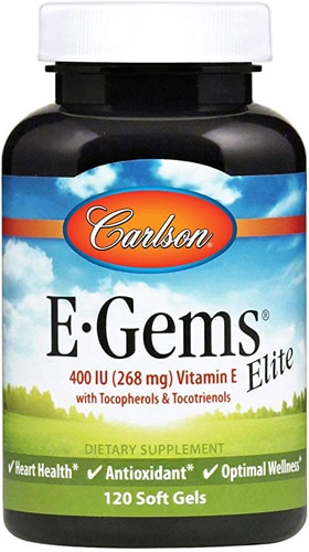 Carlson E-GEMS® Elite — 400 МЕ — 120 капсул Carlson