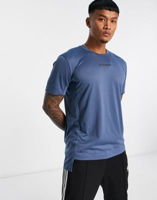 Синяя футболка adidas Terrex Adidas