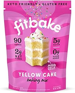 Смесь для выпечки кето-брауни FitBake, 1 г углеводов на порцию, без сахара, без глютена, натурально подслащенная, 270 г FitBake