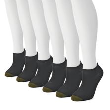 GOLDTOE® для женщин 6 шт. Однотонные носки с мягкой подкладкой GOLDTOE