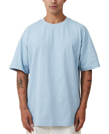 Men's Box Fit Plain T-Shirt COTTON ON