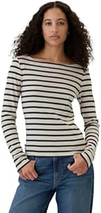 GAP Women's Long Sleeve Favorite Boatneck Gap