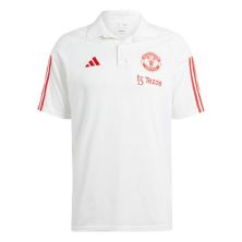 Men's adidas White Manchester United 2023/24 On-Field Training Polo Adidas