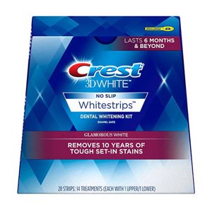 Crest 3D White Glamorous White Whitestrips Teeth Whitening Kit, 14 Treatments, 2 Pack Crest