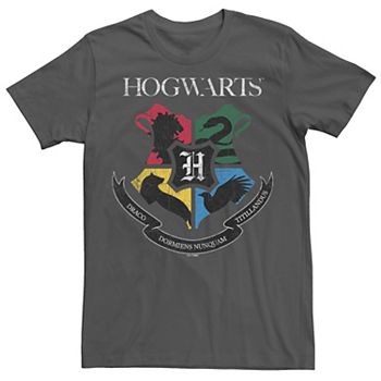 Мужская Футболка Harry Potter Hogwarts School Motto Crest Harry Potter