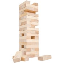 Hey! Play! Giant Wooden Stacking Blocks Game Hey! Play!