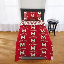 Комплект одеяла для близнецов Maryland Terrapins Unbranded