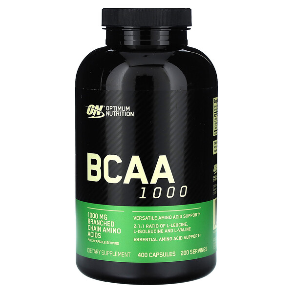 BCAA 1000 - 1000 мг - 400 капсул - Optimum Nutrition Optimum Nutrition