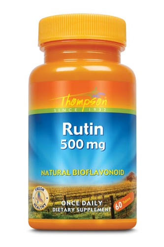Рутин - 500 мг - 60 таблеток - Thompson Thompson