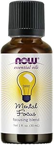 NOW Essential Oils, Smiles for Miles Aromatherapy Blend, Refreshing Aromatherapy Scent, Blend of Pure Essential Oils, Vegan, Child Resistant Cap, 1-Ounce NOW Foods