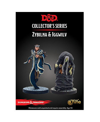 D D Collectors Series Witch Queen Zybilna Iggwilv 2 Piece Unpainted Miniatures The Wild Beyond the Witchlight Gale Force Nine Dungeons Dragons Set Dungeons & Dragons
