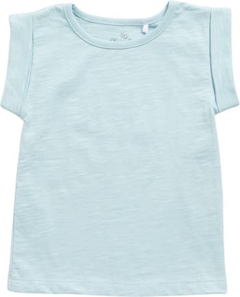 Oliver & Rain Kids' Organic Cotton Cap Sleeve T-Shirt Oliver and Rain