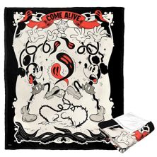 Disney's Mickey Mouse &#34;Come Alive&#34; Silk Touch Throw Blanket Licensed Character