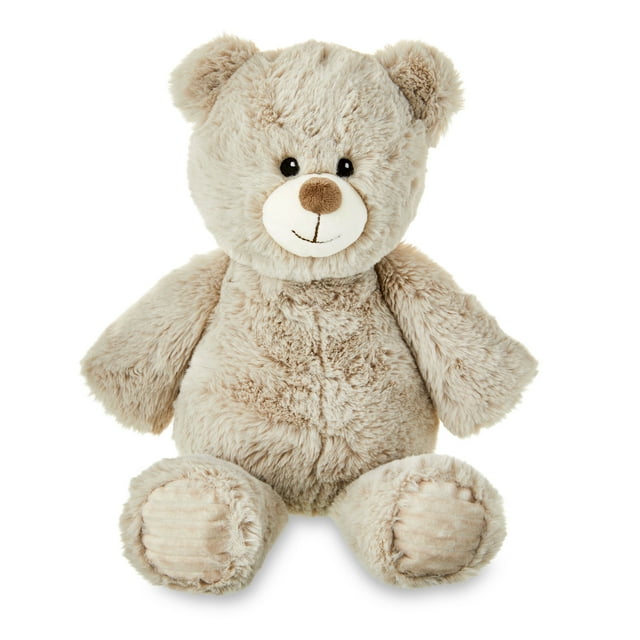 Spark.Create.Imagine Soft Bear Plush with Beans, 17 in, 0+ Spark Create Imagine