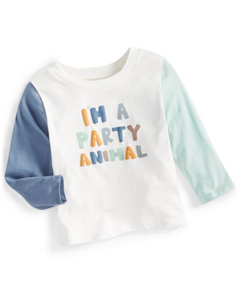 Рубашка с изображением животных для вечеринок для маленьких мальчиков, созданная для Macy's First Impressions