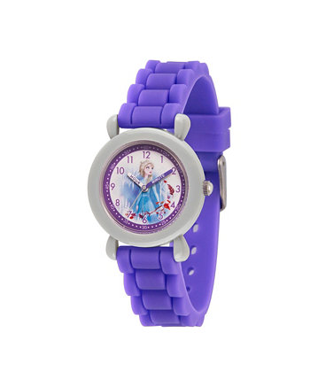 Серые пластиковые часы для учителя времени Disney Frozen 2 Elsa Girl, 32 мм Ewatchfactory