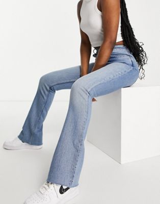 Расклешенные джинсы с высокой посадкой в стиле 70-х ASOS DESIGN ASOS DESIGN