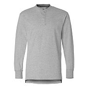 Мужская Футболка J. America Vintage Brushed Jersey Henley J. America