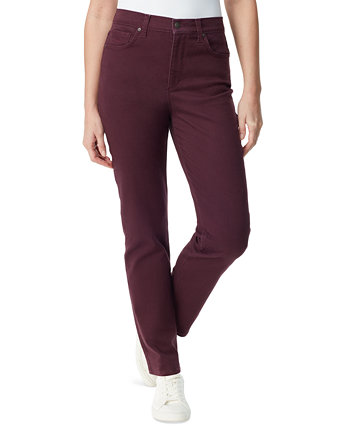 Женские прямые джинсы Amanda из цветного твила Gloria Vanderbilt