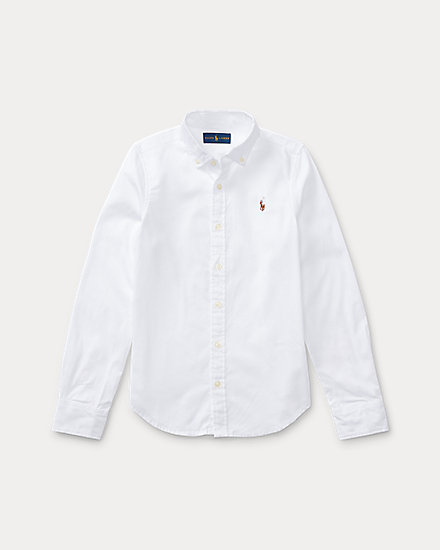 Оксфордская рубашка из хлопка Ralph Lauren