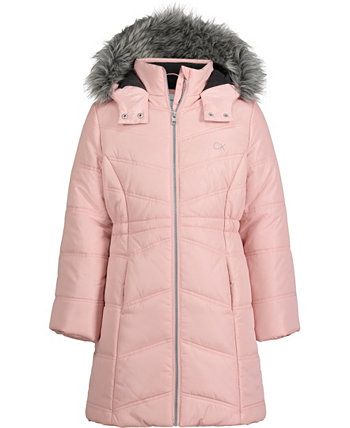 Воздушная куртка для маленьких девочек Calvin Klein