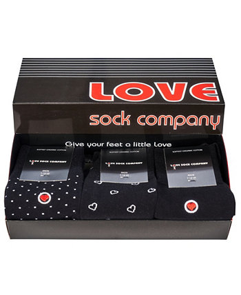 Роскошные мужские носки в подарочной упаковке, 3 шт. В упаковке Love Sock Company