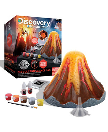 Научная лаборатория вулкана «Сделай сам», набор из 12 предметов для рисования и игры извержения Discovery Mindblown