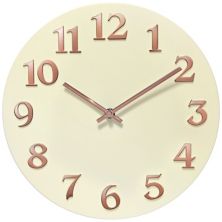 Infinity Instruments Vogue Round Wall Clock Infinity Instruments