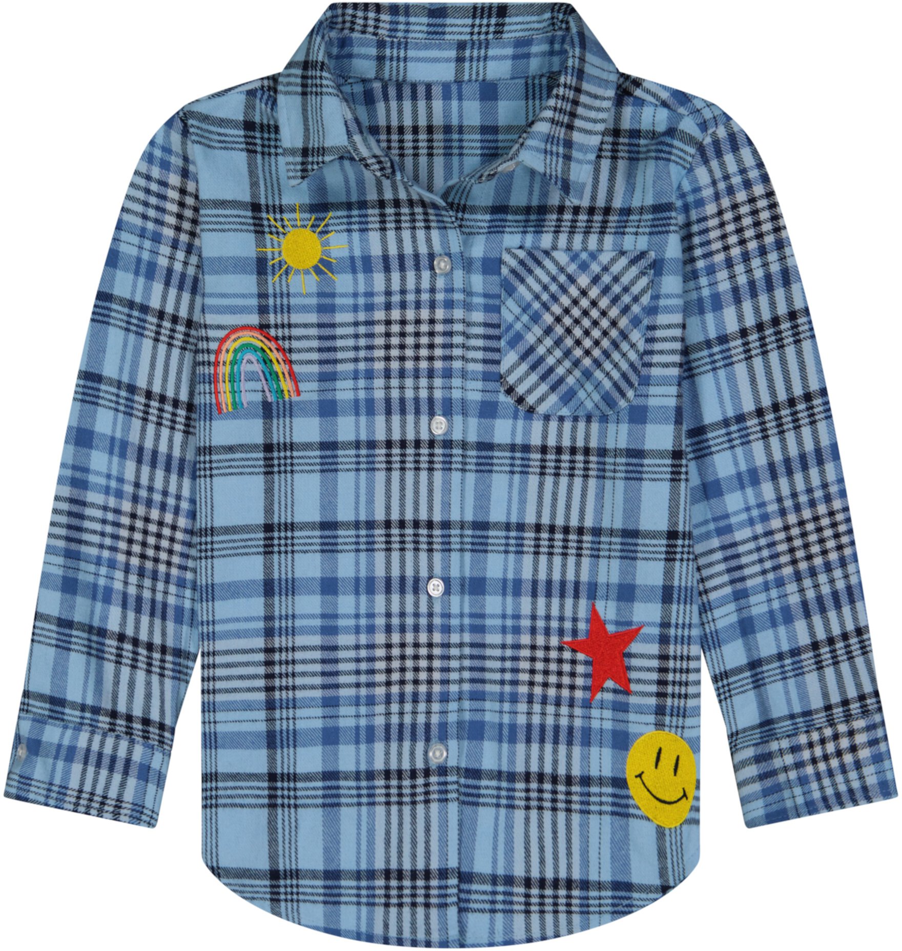 Plaid Hooded Flannel (Toddler/Little Kids/Big Kids) ANDY & EVAN KIDS
