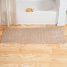 Длинный полосатый коврик для ванной Portsmouth Home из пены с эффектом памяти Portsmouth Home