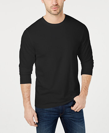Мужская футболка с длинным рукавом, созданная для Macy's Club Room
